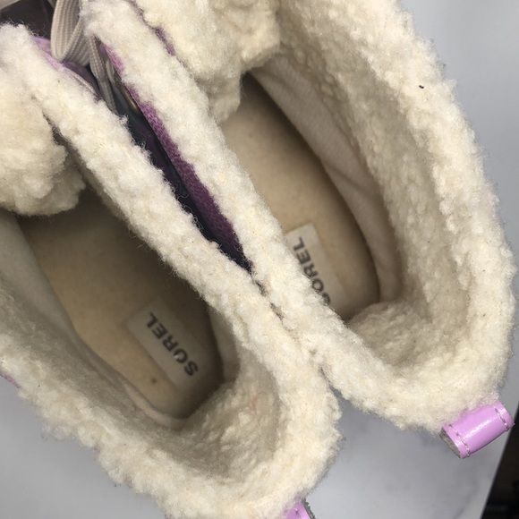 Sorel Tivoli Mid Waterproof Snow Duck Boots Lavender Women's US 5 - Picture 6 of 13